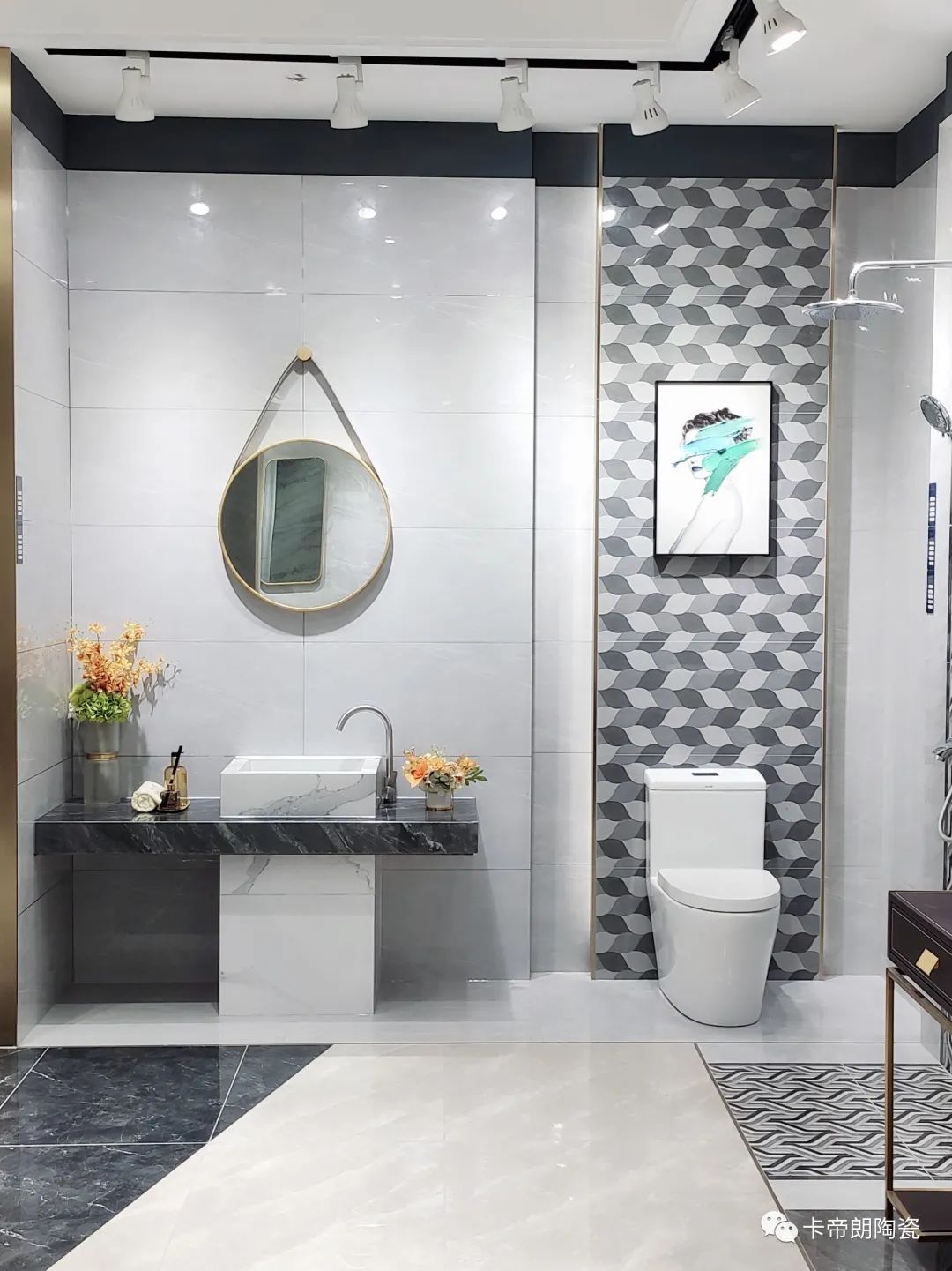 陶瓷一線品牌卡帝朗400X800通體中板，暗藏生活小驚喜！